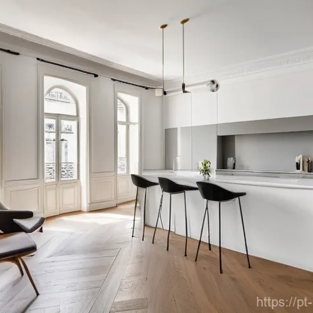 리모델링 아파트 장단점 - **Luminous Open-Plan Portuguese Apartment Living Space**
A bright, spacious, open-plan living ro...
