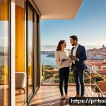 Home 21 공동명의 부동산 장점 - **Prompt 1: The Dream of Shared Ownership in Portugal**
"A vibrant, wide-angle shot of two happy...