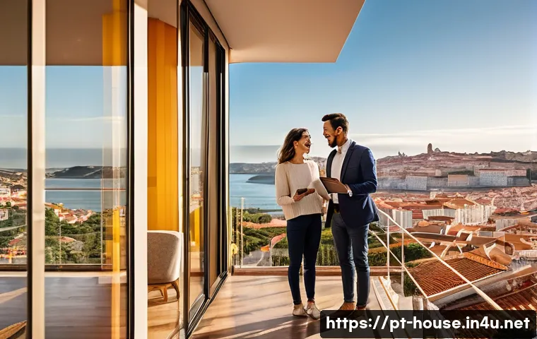 공동명의 부동산 장점 - **Prompt 1: The Dream of Shared Ownership in Portugal**
"A vibrant, wide-angle shot of two happy...