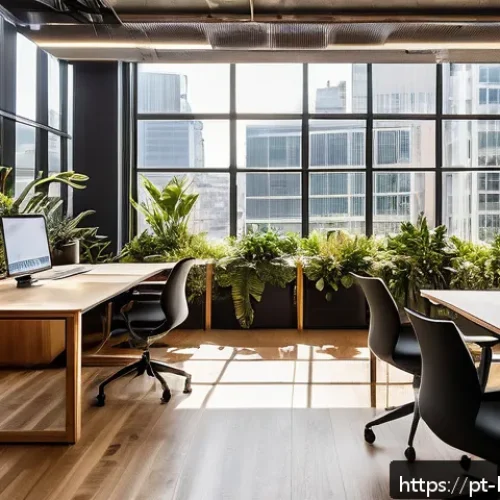 Home 31 상업용 부동산 투자 - Modern coworking office space in a vibrant urban center of São Paulo, Brazil, showcasing flexible op...